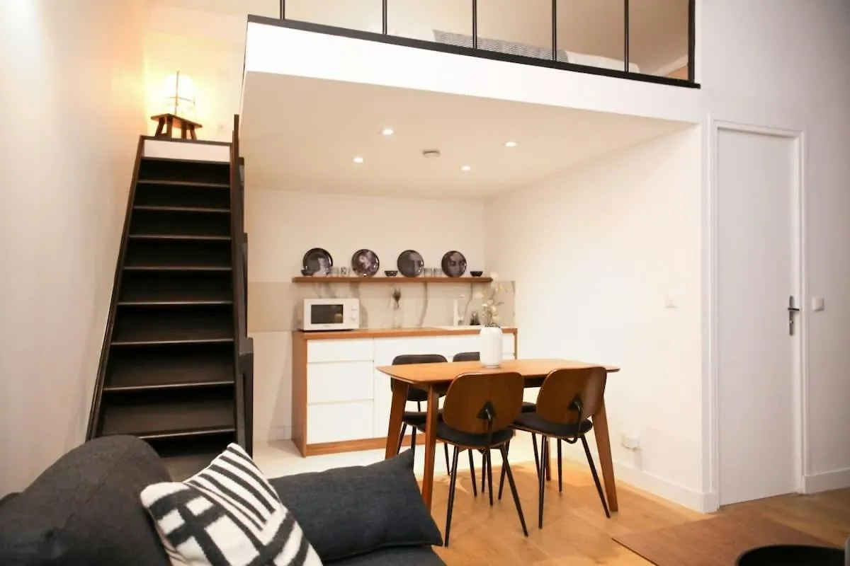 Cosy Studio Moderne Mezzanine - 4p アパート *